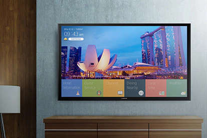 Samsung Zakelijke TV beveiligings en controlefuncties